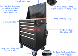 Tối Ưu Nhà Xưởng Với Tủ Dụng Cụ Fabina Và Xe Đẩy Fabina