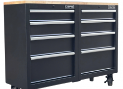 Review thực tế tủ dụng cụ CSPS 122cm 08 hộc kéo màu đen tại Fabina