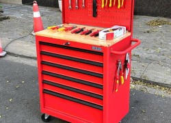 Review Tủ Dụng Cụ 6 Ngăn Kéo FABINA Có Vách Lưới