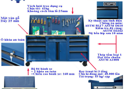 Tại sao nhiều thợ nói chỉ cần một tủ CSPS 183cm là gara đã khác hẳn?