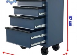 Tủ Dụng Cụ - 4 Ngăn, 4 Bánh Có Đáng Mua Không?