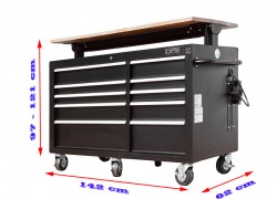 Tủ Dụng Cụ 10 Ngăn Dành Cho Những Xưởng Không Muốn Bị Gián Đoạn Khi Làm Việc