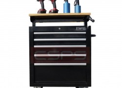 Tool cabinet with 5 drawers with wooden top CSPS