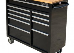 CSPS tool cabinet 104cm - 10 wooden plank drawers