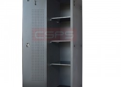 CSPS tool cabinet 155cm - 10 black drawers