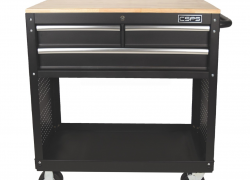 Tủ dụng cụ CSPS 91cm - 03 hộc kéo màu đen mờ