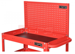 03 levels movable Cart red