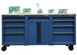 Vì sao tủ dụng cụ CSPS 183cm – 09 hộc kéo được nhiều xưởng lựa chọn lâu dài?