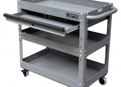 Xe đẩy CSPS 3 ngăn 71cm có hộc kéo - Điểm mới trong giải pháp lưu trữ dụng cụ