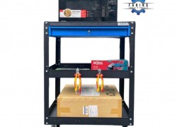 Xe đẩy đồ nghề 3 tầng thiết kế cơ động mang tinh thần nghề nghiệp