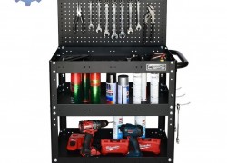 Xe Đẩy Dụng Cụ 3 Ngăn Có Bánh Xe Chịu Lực: Giải Pháp Di Động Tối Ưu Cho Nhà Xưởng Hiện Đại