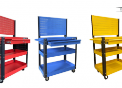 Xe đẩy dụng cụ Fabina 3 ngăn 1 hộc kéo: giá tốt giảm 3% cho giải pháp lưu trữ hiệu quả