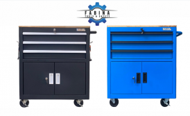 Bộ đôi tủ dụng cụ Fabina mới nhất: Nên chọn màu đen hay xanh dương?