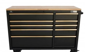 Địa chỉ uy tín mua tủ dụng cụ CSPS 132cm 10 hộc kéo tay cầm vàng tại Việt Nam