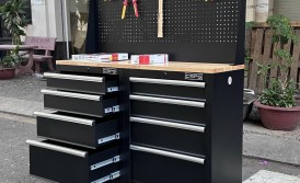 Giải mã sức hút của Tủ dụng cụ CSPS 122cm 08 hộc kéo màu đen kèm vách lưới