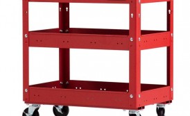 Một chiếc xe đẩy dụng cụ giúp người thợ làm việc nhẹ nhàng hơn như thế nào?