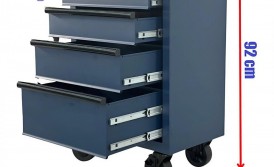 Tủ Dụng Cụ - 4 Ngăn, 4 Bánh Có Đáng Mua Không?