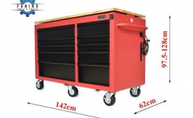 Tủ dụng cụ 10 ngăn – Không chỉ là chỗ chứa, mà là ‘trợ thủ’ nâng tầm tiệm sửa