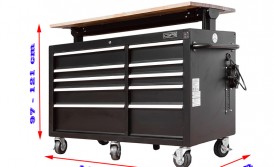Tủ Dụng Cụ 10 Ngăn Dành Cho Những Xưởng Không Muốn Bị Gián Đoạn Khi Làm Việc