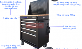 Tủ dụng cụ 7 ngăn – Ưu điểm vượt trội & lý do bạn nên đầu tư ngay hôm nay