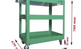 Xe Đẩy 3 Ngăn Fabina Giúp Vận Chuyển Hàng Hóa Linh Hoạt