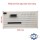 White pegboard with hanging accessories FABINA Tấm lưới pegboard 90cm x 45cm màu trắng kèm phụ kiện