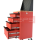 CSPS tool cabinet 61cm- 01 red drawer with wooden surface Tủ dụng cụ CSPS 61cm - 04 hộc kéo màu đỏ mặt ván gỗ kèm vách lưới