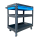 Fabina gold 3-tier trolley with black drawers XĐ FABINA 3 ngăn đen-1 hộc kéo xanh