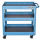 CSPS Matt Black Trolley 3 Levels Xe đẩy màu xanh