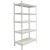 Kệ 5 tầng tấm thép màu trắng ngang 122cm CSPS