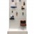 Dedicated tool shelf with white accessories