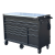 Tủ dụng cụ CSPS 10 hộc kéo màu đen mặt inox