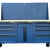 Tủ dụng cụ CSPS 183cm - 09 hộc kéo màu xanh dương kèm vách lưới