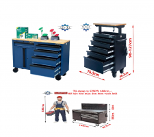 3 loại tủ đựng đồ nghề sửa chữa tốt nhất hiện nay: Sự khác biệt nằm ở đâu?
