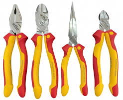 Bộ 4 kìm cách điện chuyên nghiệp Wiha 26714 & 38191 & 26727 & 43340