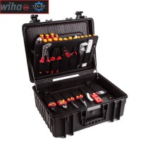 Tools 80 Piece Electricians Case Tool Kit - Wiha 40523