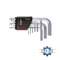 Bộ lục giác đầu bi 9 chi tiết Wiha 40411