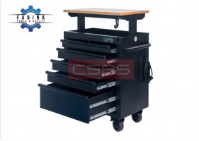 Có gì đặc biệt trong tủ đồ nghề 5 ngăn khiến thợ cơ khí mê mẩn?