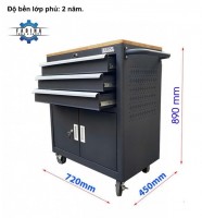 Garage Đông Khách Thường Ưu Tiên Tủ Dụng Cụ FABINA Trước Khi Mở Rộng Thiết Bị