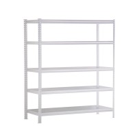 5-tier shelf with horizontal steel plate 152cm