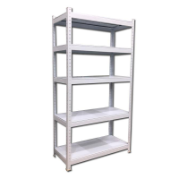 5-tier multi-purpose shelf 81cmx38cmx183cm white color FABINA