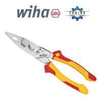 Kìm Đa năng 8 trong 1 Wiha 45489 225mm cách điện 1000V mạ chrome chuyên nghiệp