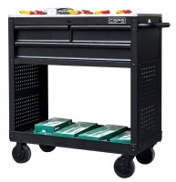 Tủ di động CSPS 91cm - 03 hộc kéo (mặt inox)