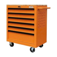 Tủ dụng cụ 6 hộc kéo màu cam Fabina