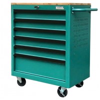 Tủ dụng cụ 6 hộc kéo màu xanh lá Fabina