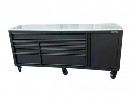 Tủ dụng cụ CSPS 212cm 9 hộc kéo 1 ngăn cánh cửa mặt bàn inox
