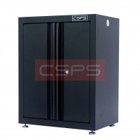 CSPS tool cabinet 61cm - 00 black drawers (black handle)