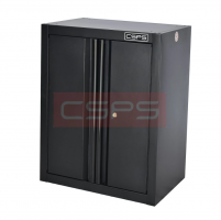 CSPS tool cabinet 61cm- 01 black drawer with wooden surface