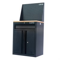 Tủ dụng cụ CSPS 61cm - 01 hộc kéo màu đen ván gỗ vách lưới