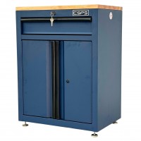 CSPS Blue Tool Cabinet 61cm with Wooden Top – 01 Drawers